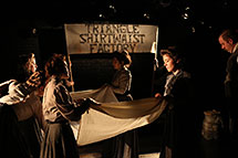 Emily Kratter, Lynn Mancinelli, Stephanie Regina, Mara Beier, Dewey Caddell - photo by Dixie Sheridan
